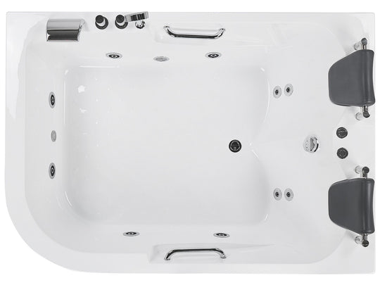 Kulmaporeamme vasenk. LED-valot valkoinen